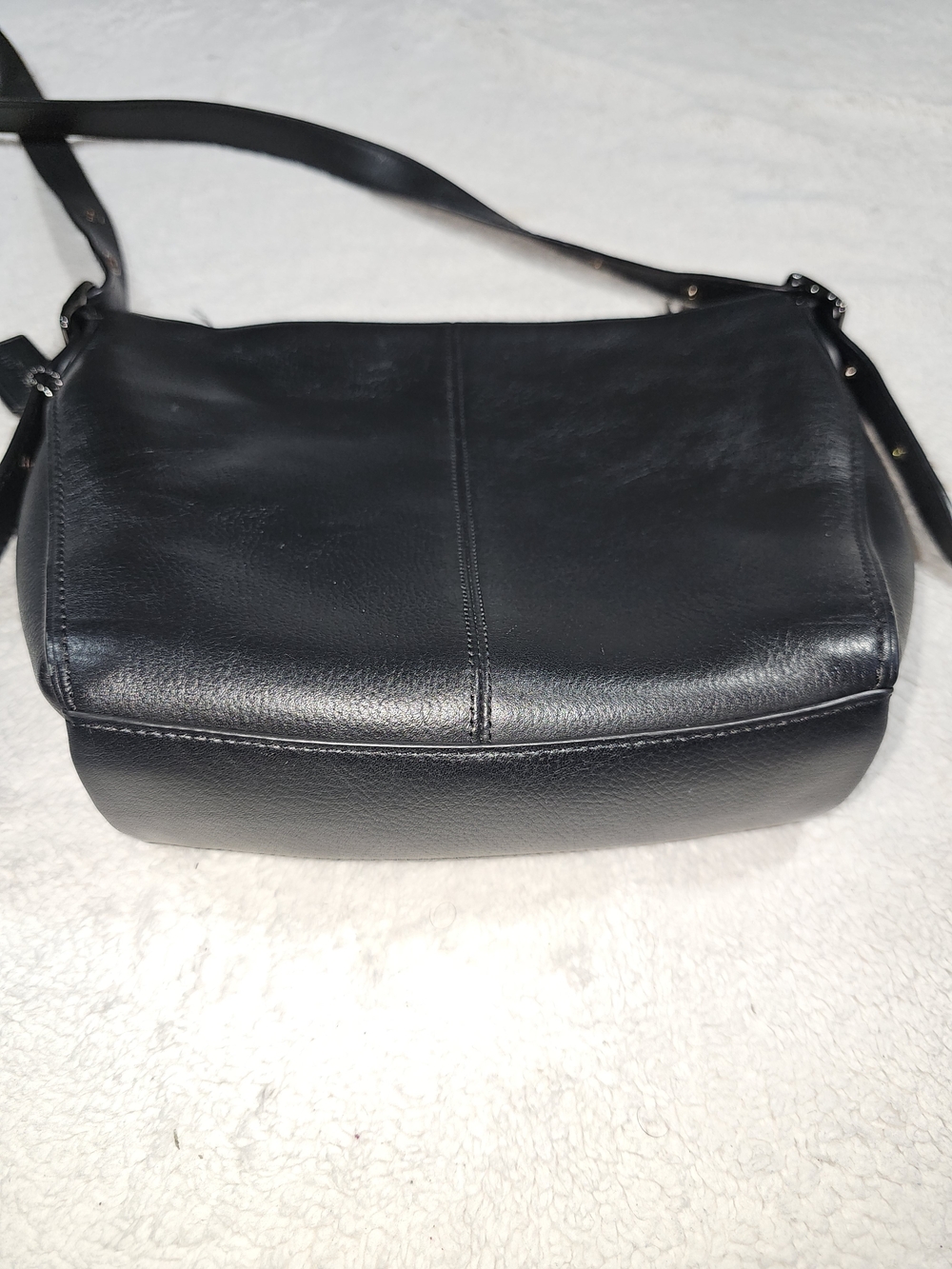 Coach Black Leather Crossbody Bag - Picture 8 of 12